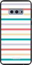 Samsung Galaxy S10e Hoesje TPU Case - Pastel Tracks #ffffff