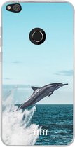 Huawei P8 Lite (2017) Hoesje Transparant TPU Case - Dolphin #ffffff
