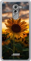 Honor 6X Hoesje Transparant TPU Case - Sunset Sunflower #ffffff