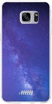 Samsung Galaxy S7 Hoesje Transparant TPU Case - Star Cluster #ffffff