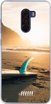 Xiaomi Pocophone F1 Hoesje Transparant TPU Case - Sunset Surf #ffffff