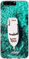 Huawei P10 Hoesje Transparant TPU Case - Yacht Life #ffffff