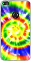 Huawei P8 Lite (2017) Hoesje Transparant TPU Case - Hippie Tie Dye #ffffff