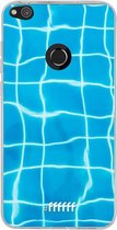 Huawei P8 Lite (2017) Hoesje Transparant TPU Case - Blue Pool #ffffff