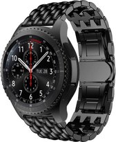 Samsung Galaxy Watch draak stalen band - zwart - 41mm / 42mm