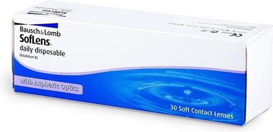 -3.00 - SofLens® Daily Disposable - 30 pack - Daglenzen - BC 8.60 - Contactlenzen