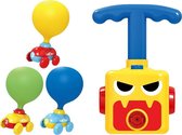 Ballon Auto | Balloon Car | Interactief Speelgoed Auto | Educatief Speelgoed | Opblaasbaar Autospeelgoed | Speelgoed Pomp met Ballon | Blow up Toycar | Racewagen