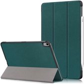 Tablet Hoes geschikt voor de Apple iPad Air 10.9 (2020 / 2022) | Book Case met Standaard | Kunstlederen Beschermhoes | Tri-fold | Groen