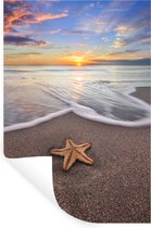 Stickers Stickers muraux - Étoile de mer - Mer - Soleil - 80x120 cm - Film adhésif