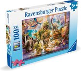 Ravensburger puzzel Dino Toys come to live - Legpuzzel - 100 XXL stukjes