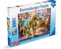 foto van Ravensburger puzzel Dino Toys come to live - Legpuzzel - 100 XXL stukjes