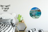 Cercle mural - Aluminium - Mer - Pêche - Egypte - ⌀ 30 cm