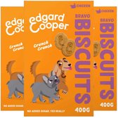 7x Edgard & Cooper Adult Biscuit Kip 400 gr