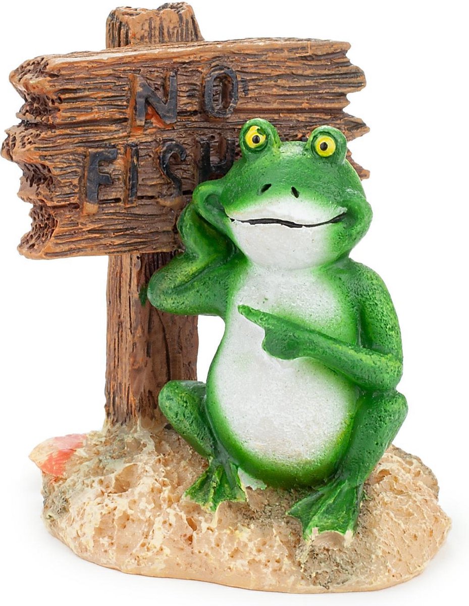 Happet - Aquarium Frog Decoration - Happet R057 6,5 Cm - S-r057sh - 1st