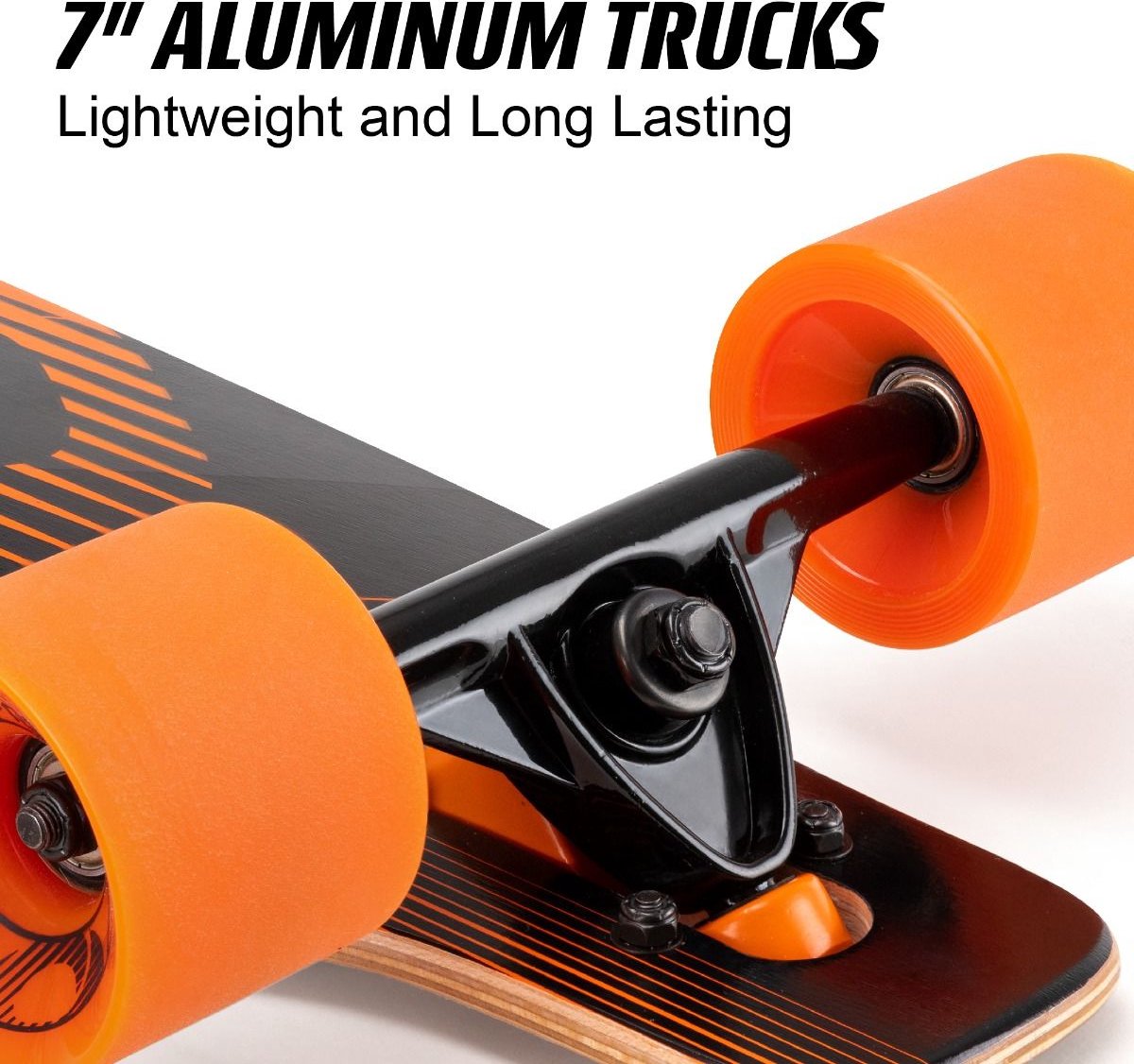 Osprey Nexus 39" Twin Tip Longboard - Drop-Through Trucks - ABEC 9 — afbeelding 16