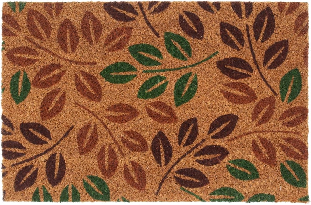 vidaXL - Deurmat - 40x60 - cm - getufte - kokosvezel - naturel