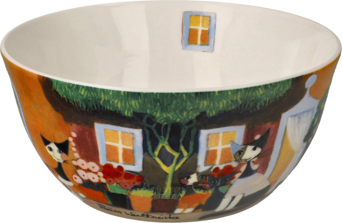Goebel - Rosina Wachtmeister | Kom Una bellissima giornata | Schaal - 15cm - porselein