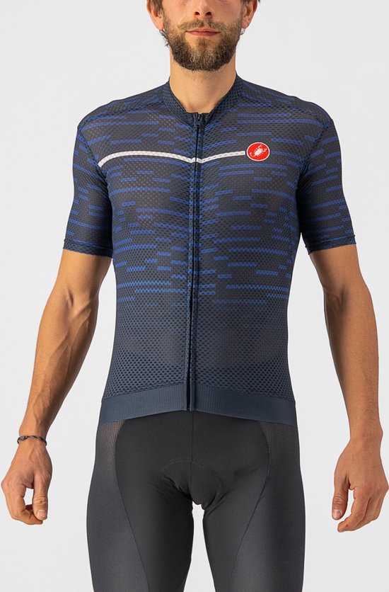 Castelli Prologo Lite Jersey heren fietsshirt Belgian Blue | CASTELLI