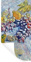 Muurstickers - Sticker Folie - Druiven, citroenen, peren en appels - Vincent van Gogh - 20x40 cm - Plakfolie - Muurstickers Kinderkamer - Zelfklevend Behang - Zelfklevend behangpapier - Stickerfolie