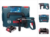 Bosch GBH 18V-21 Professionele accuboorhamer 18 V 2,0 J borstelloos + 1x accu 2,0 Ah + L-BOXX - zonder lader