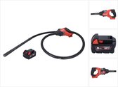 Milwaukee M18 FCVN24-501 Vibrateur à béton sans fil 18 V 2,4 m sans balais + 1x batterie 5,0 Ah - sans chargeur