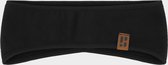 Bandeau Poederbaas One Size - noir, bandeau avec polaire, bandeau pour les sports d'hiver