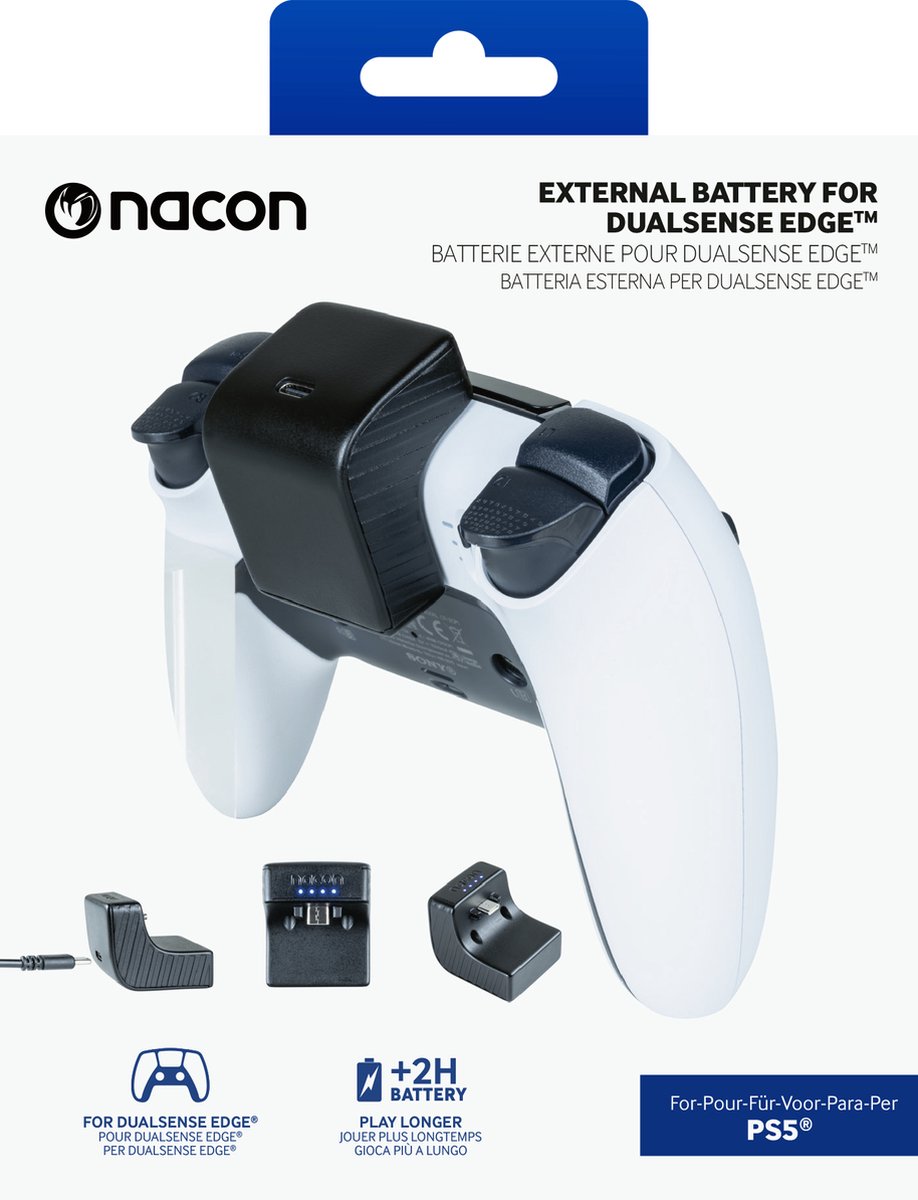 Nacon - Externe Batterij voor DualSense Edge Controller - PS5 thumbnail 2