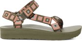 Teva MIDFORM UNIVERSAL - Dames Sandalen - Groen/Oranje - Maat 41