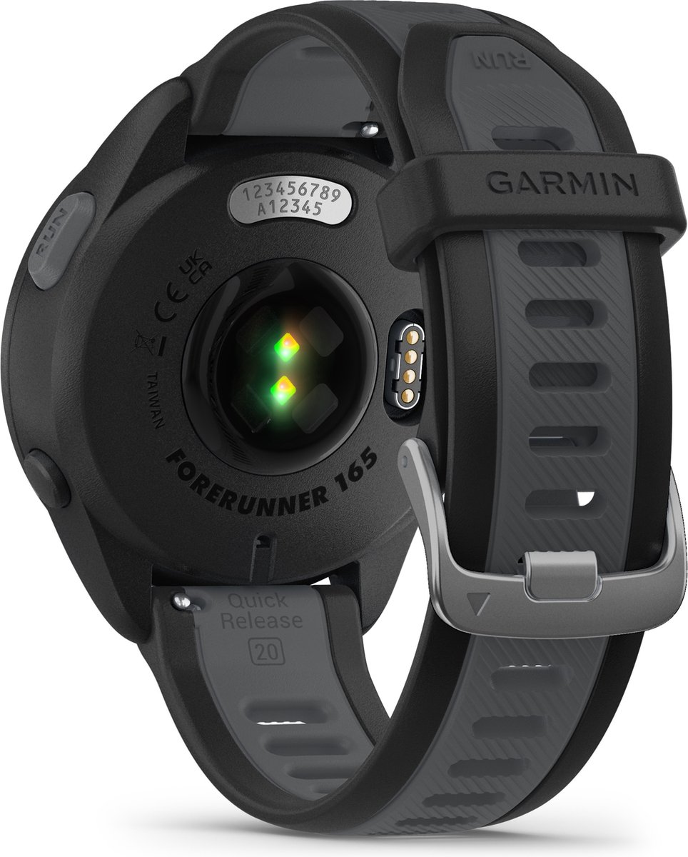 Afbeelding 3 van Garmin Forerunner 165 - Hardloophorloge - Black-Slate Grey