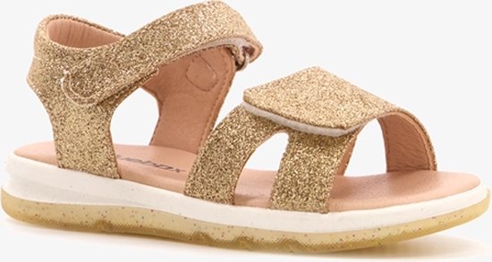 Blue Box meisjes sandalen goud met glitters - Maat 29