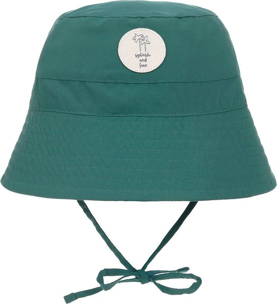 Lässig Splash & Fun Sun Protection Chapeau de pêcheur Chapeau de soleil vert, 03-06 mois Taille 43/45