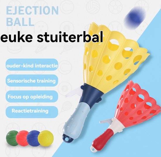 Foto: Buitenspeelgoed stuiterende bal interactief 6 ballen vanaf 3 jaar