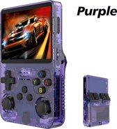 RG Enterprises® - Retro Handheld Spelcomputer - Video Game Console - 3,5inch IPS scherm - 10000+ Spellen - 64GB - PAARS