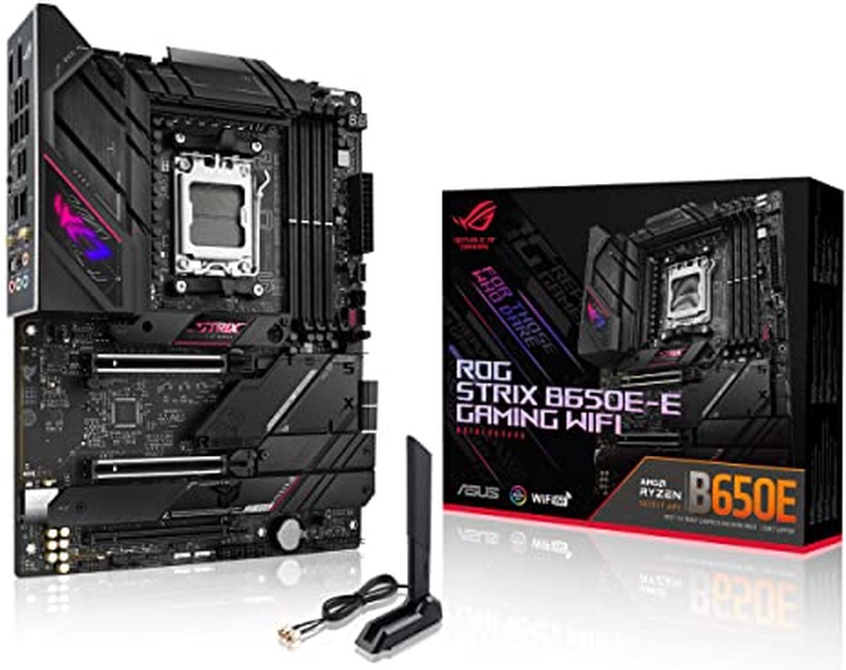 ASUS ROG STRIX B650E-E GAMING WIFI - Moederbord - ATX - Socket AM5 - AMD B650 - DDR5