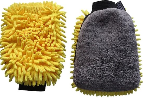 Microfiber auto washandschoen - Auto Washandschoen -Auto Wassen Cleaning - Duurzaam poetsen