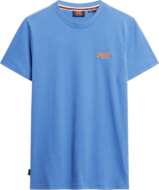 Superdry ESSENTIAL LOGO EMB TEE Homme - Blauw - Taille L