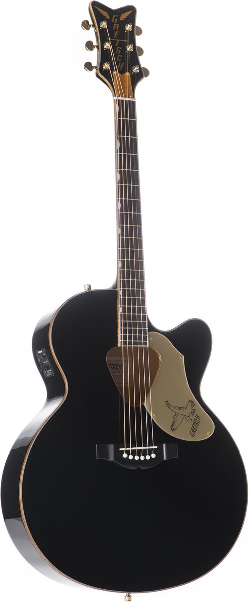 Gretsch G5022CBFE Rancher Jumbo Black elektrisch-akoestische westerngitaar