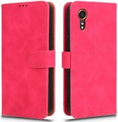 Coverup Book Case - Geschikt voor Samsung Galaxy Xcover 7 Hoesje - Roze