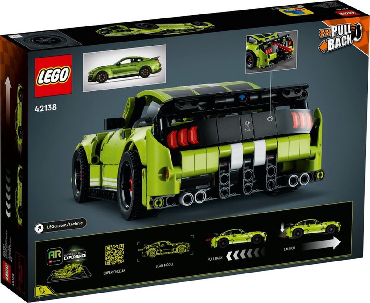 LEGO Technic Ford Mustang Shelby GT500 - 42138 — afbeelding 6