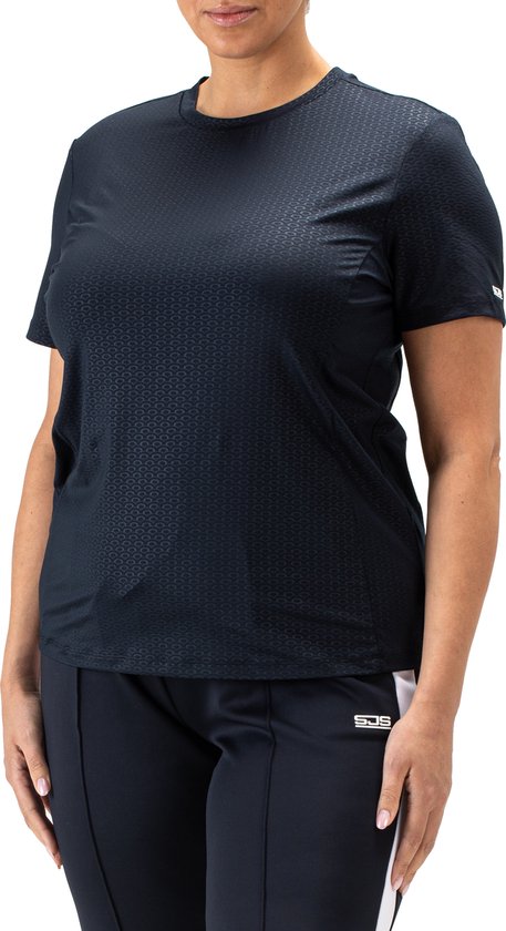 Sjeng Sports Isabeau Plus - Tennisshirt - Donkerblauw - Dames