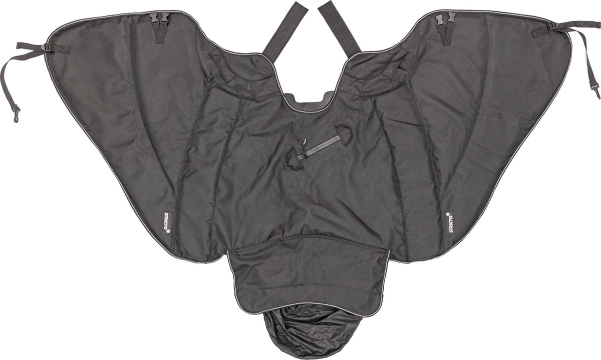 Beenkleed Stricto Premium Zwart | Piaggio / Vespa / China Scooter – foto 6