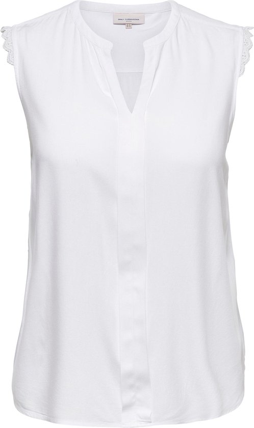 ONLY CARMAKOMA CARMUMI SL TOP WVN NOOS Haut Femme - Taille 44