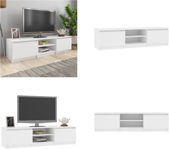 VidaXL Tv-meubel 140x40x35-5 bewerkt hout