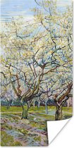 Poster Boomgaard in bloei - Vincent van Gogh - 60x120 cm