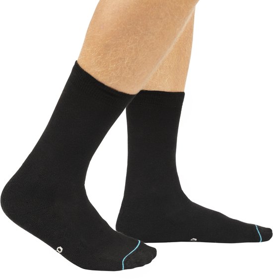 Shoefresh chaussettes homme bambou | Taille 43/46 | 7 paires | Chaussettes anti-transpiration | Antibactérien | Super absorbant | Doux et confortable