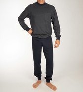 Schiesser Heren Pyjama - Donkerblauw - Maat XL