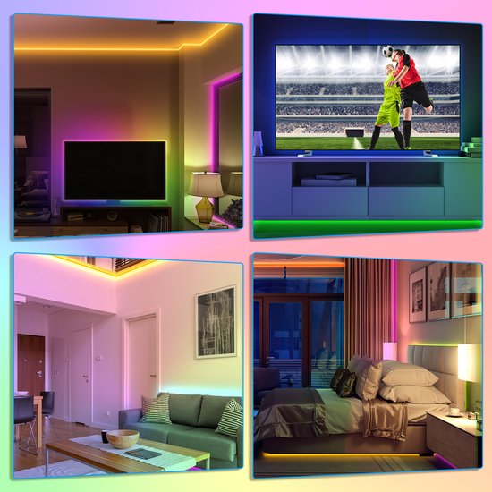 LED Strip | 1 tot 50 Meter | Dimbaar | 800 Lumen per Meter | 220V | COB