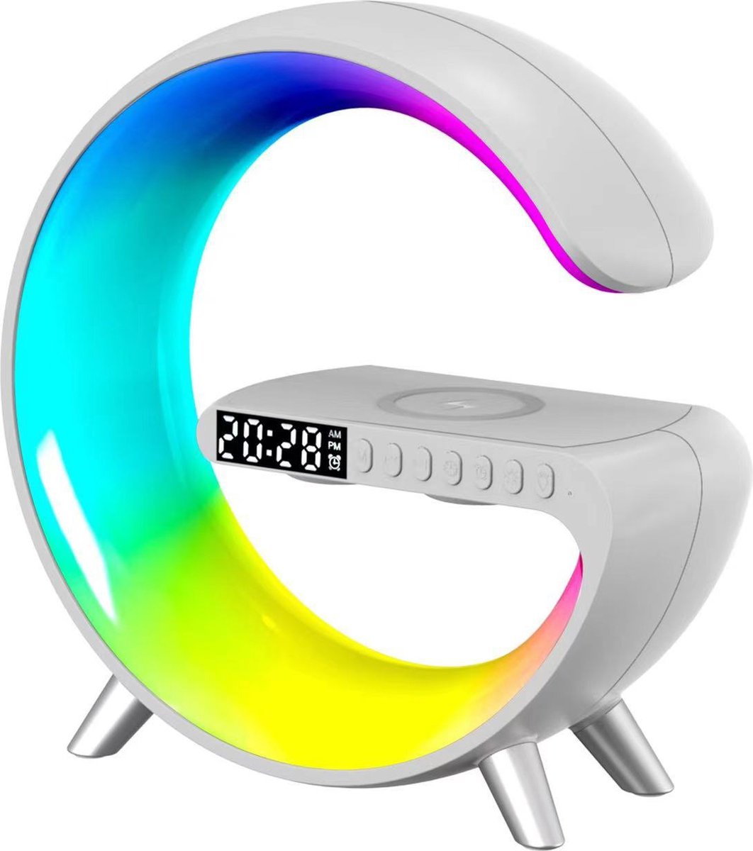 2023 Bluetooth Speaker, Wireless Charger, Alarm Clock, Ambient Light.