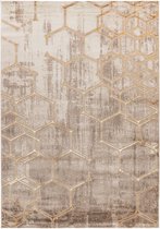 Lalee Marmaris | Tapis Moderne À Poils Ras | Beige | Tapis | Tapis | Nieuwe Collection 2024 | Haute qualité | 80x150 cm