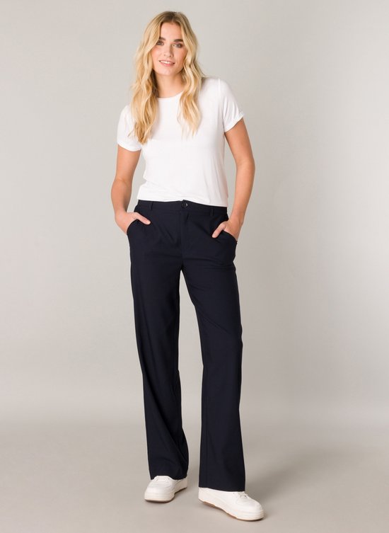 BASE LEVEL Yorin Broek - Dark Blue - maat W42 / L32